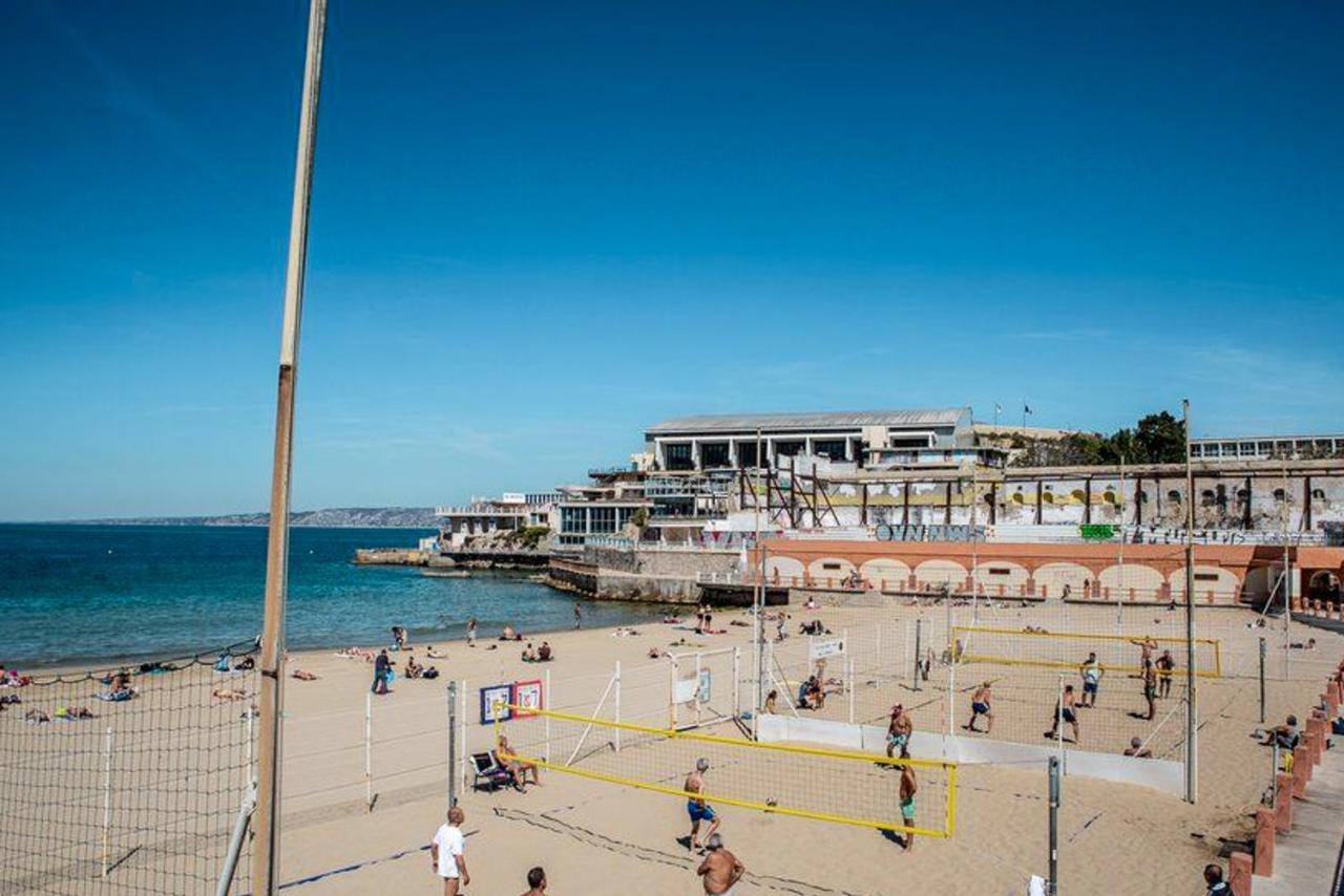 マルセイユT2 - Plage Des Catalans - Cosyアパートメント エクステリア 写真