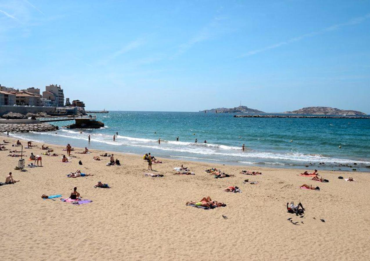 マルセイユT2 - Plage Des Catalans - Cosyアパートメント エクステリア 写真