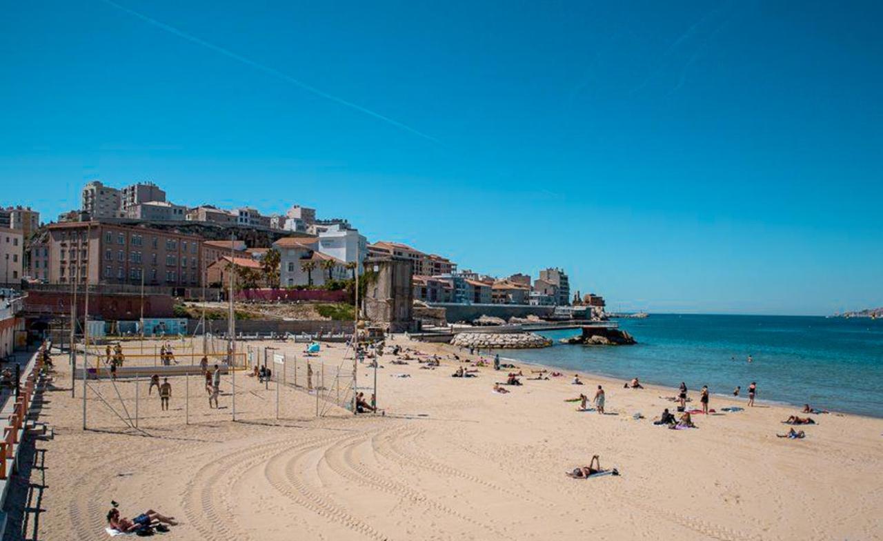 マルセイユT2 - Plage Des Catalans - Cosyアパートメント エクステリア 写真